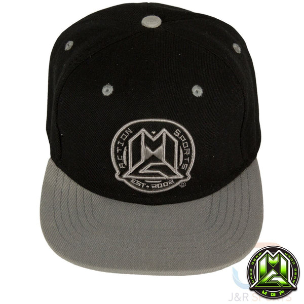 Madd Apparel Harsh Snapbacks - Black / Black / Yellow