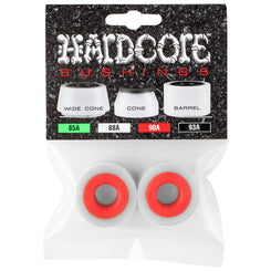 Powell Peralta Hardcore Bushings Barrel Bushing 88A Set White / Red