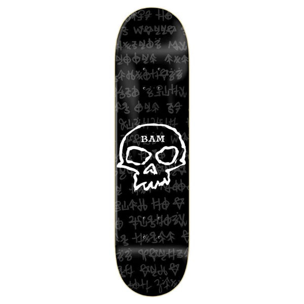 Zero BAM Strigoi Skull Skateboard Deck - 8.5