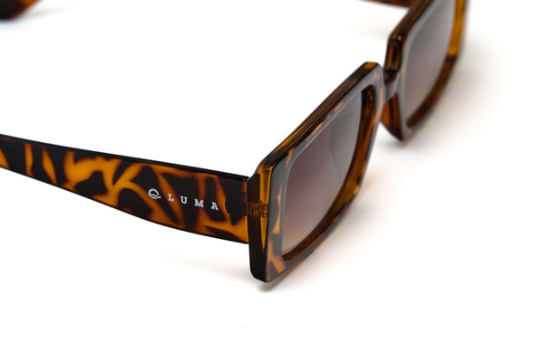 Luma Watergate Recycled Sunglasses - Tortoise - Skatewarehouse.co.uk