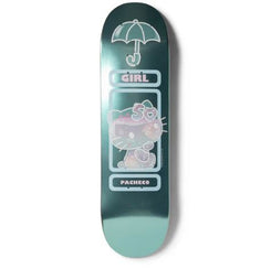 Girl x Hello Kitty Skateboard 50th Anniversary Tyler Pacheco Skateboard Deck - 8.375" - Skatewarehouse.co.uk