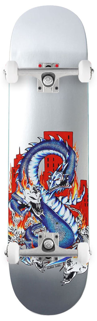 Cash Only Aleka Lang 'Dragon' x Venom Custom Complete Skateboard - 8.25" - Skatewarehouse.co.uk