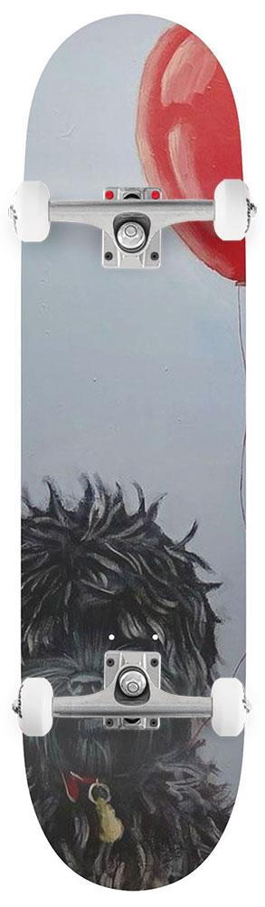 Alltimers Skateboard Balloon Pup x Venom Custom Complete Skateboard - 8.5