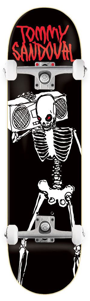 Zero Skateboard Living Dead Sandoval x Venom Custom Complete Skateboard - 8.0