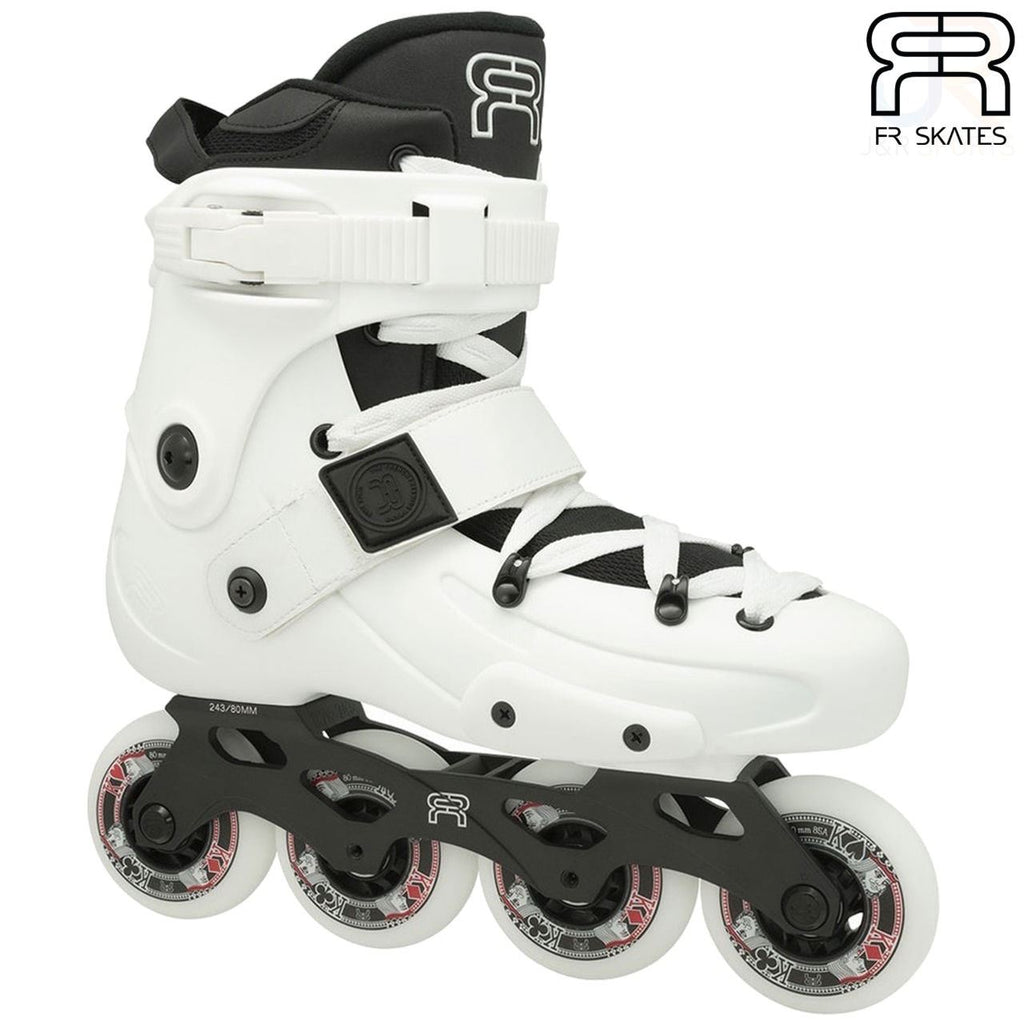 Fr Skates Frx 80 White Inline Skates - Skatewarehouse.co.uk