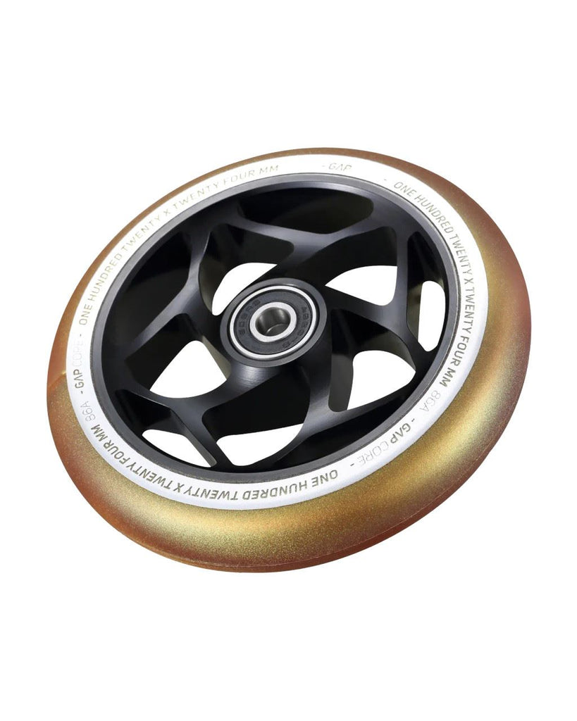 Blunt GAP CORE 120MM - Black / Gold Scooter Wheels