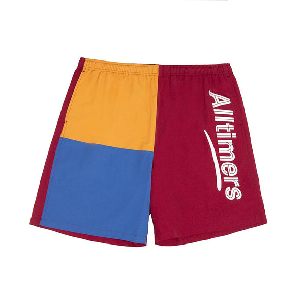 Alltimers Part 3 Shorts Burgundy - Skatewarehouse.co.uk
