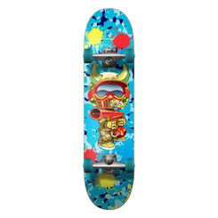 Speed Demons Paintballer Blue Camo Complete Skateboard - 8.0"