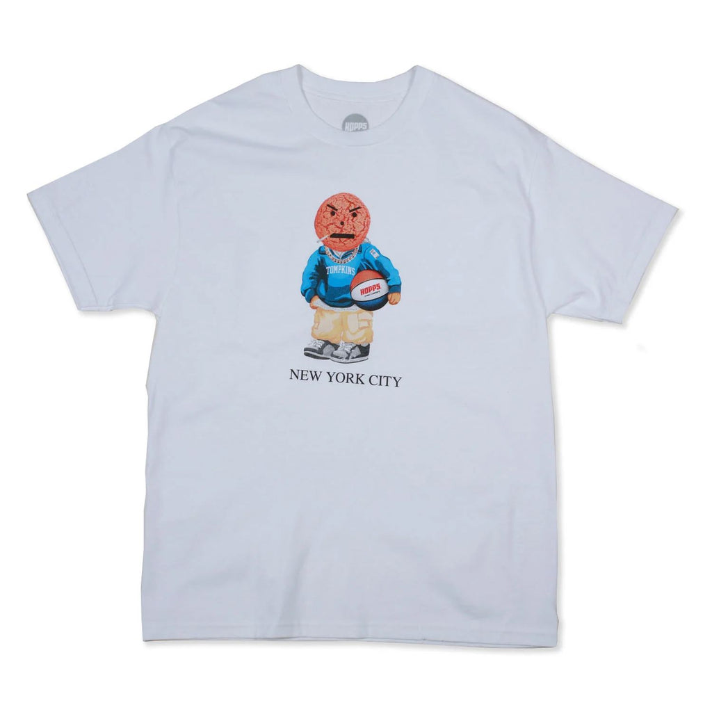 HOPPS x Quartersnacks 'TF Snackman' Tee White