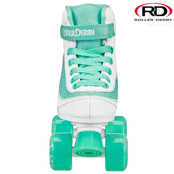 Firestar Quads V2.0 White/Teal. Quad Skates - Skatewarehouse.co.uk