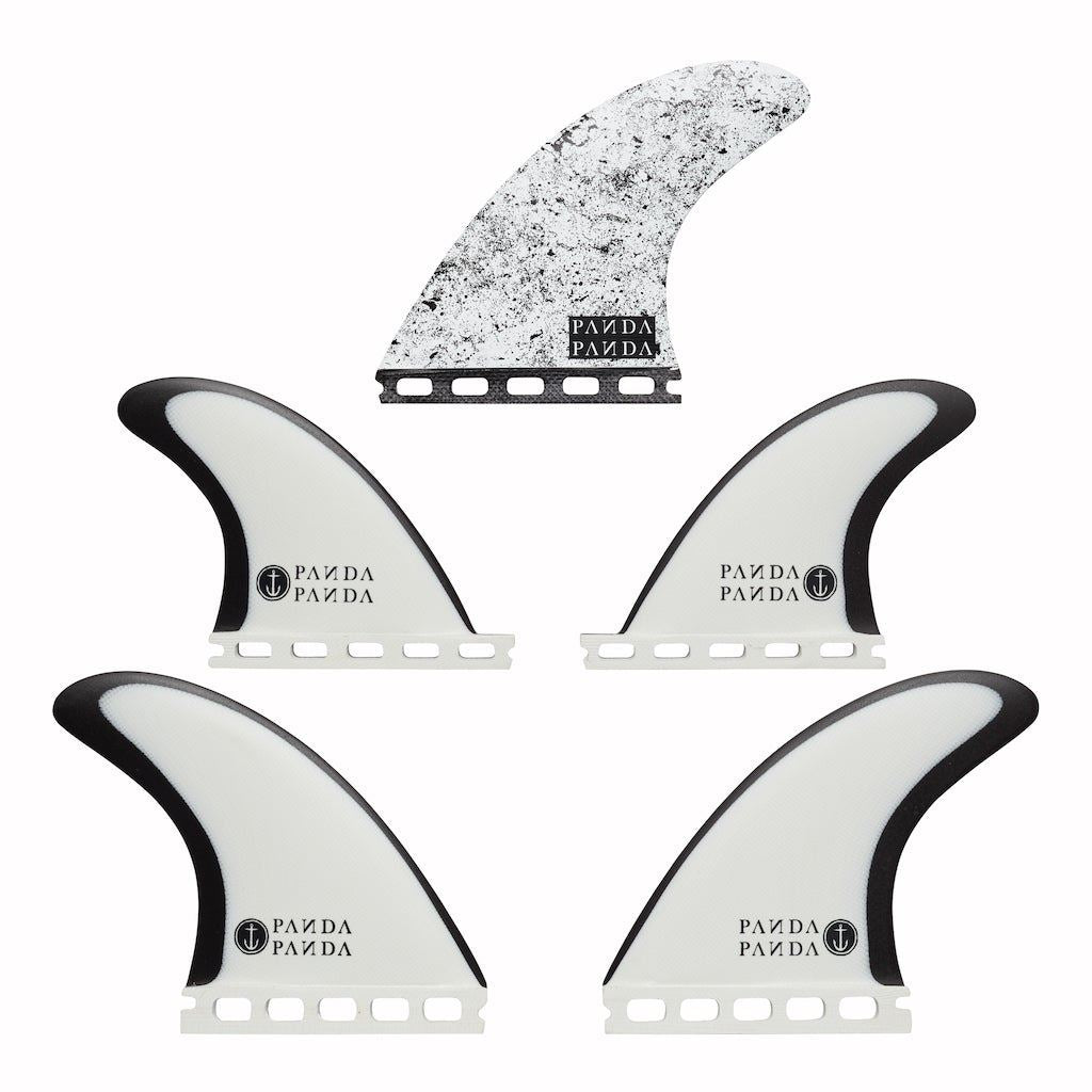 Captain Fin Co - Panda 5 - Medium - Black / White (Futures) - M