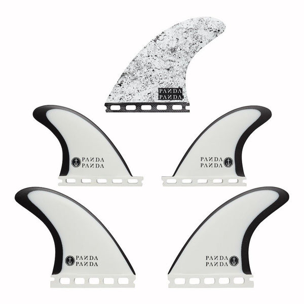 Captain Fin Co - Panda 5 - Medium - Black / White (Futures) - M