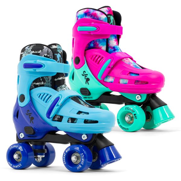 SFR Hurricane IV Adjustable Quad Skates - Tie Dye