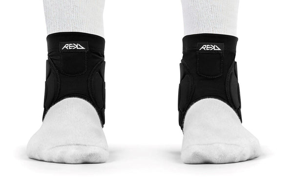REKD Energy Covert Ankle Impact Guards - Black - Skatewarehouse.co.uk