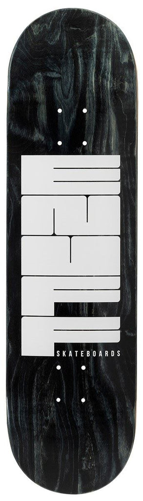 Enuff Designer - Throwback Black Skateboard Deck - 8.5"