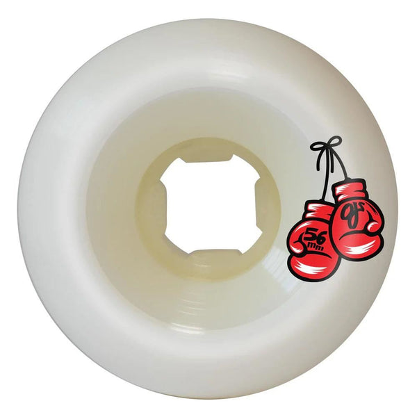 OJ Skateboard Wheels 56mm Kieran Woolley Roo Double - White - Skatewarehouse.co.uk