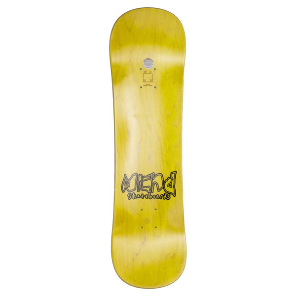 WKND 'Mumbler' - Faux Snowskate (SD) Silver / Black Skateboard Deck - 8.89