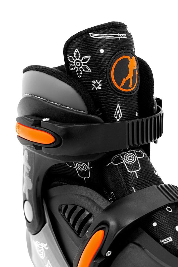 SFR Storm V Adjustable Children's Quad Roller Skates - Ninja - Skatewarehouse.co.uk