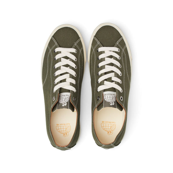 VM003-Lo Canvas (Burnt Olive / White) Shoes - UK 7.5