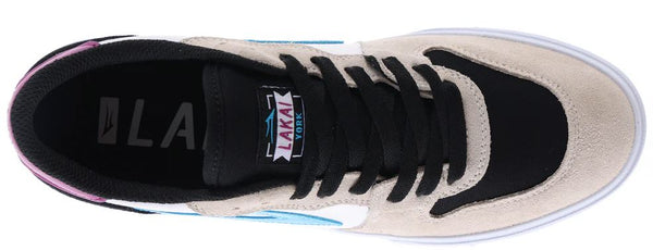 Lakai York Skate Shoes - White / Black - Skatewarehouse.co.uk