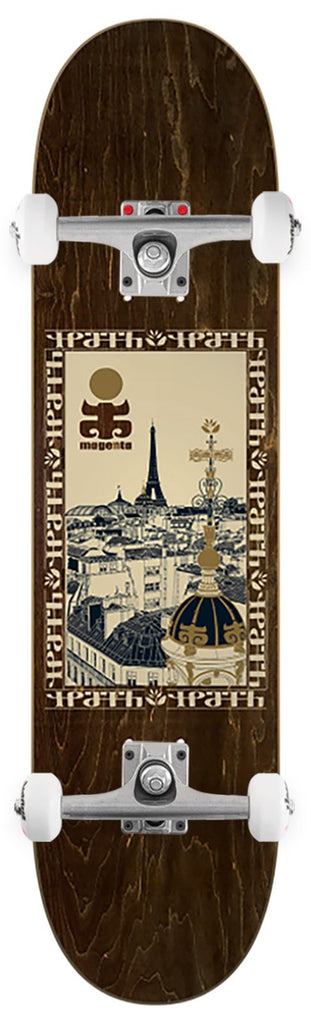 Magenta x IPATH 'Magenpath' x Venom Custom Complete Skateboard - 8.5"