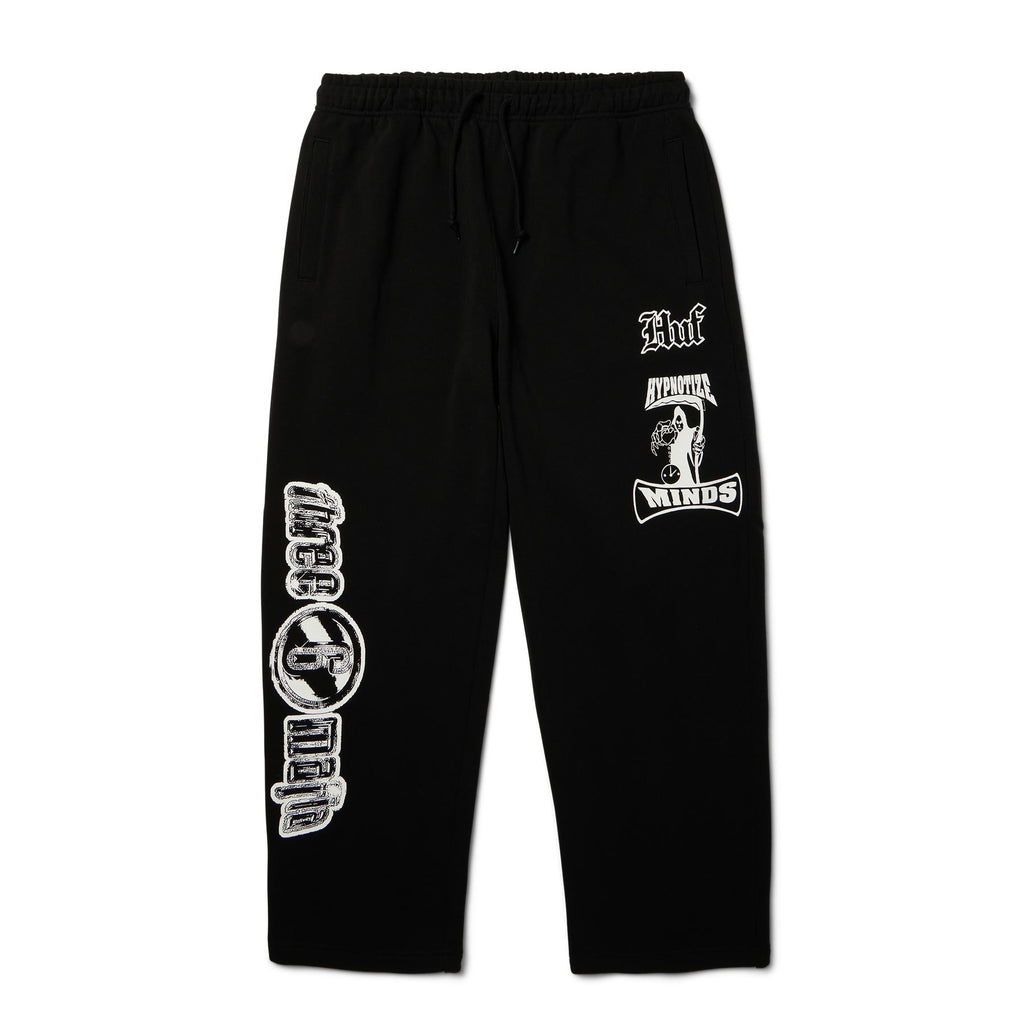 HUF Three 6 Mafia Sweatpants (Black)
