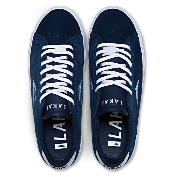 Lakai Newport Skate Shoes - Navy - Skatewarehouse.co.uk