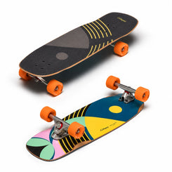 Loaded Boards Ballona Willy - All Around - Fat Free Orange Longboard Complete