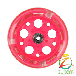 Zycom - 125Mm Light Up Front Wheel - Pink - Skatewarehouse.co.uk