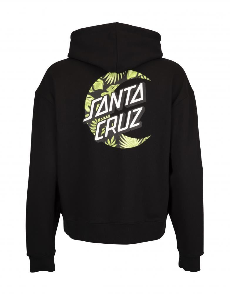 Santa Cruz Hood Cabana Moon Dot Hood - Black - Skatewarehouse.co.uk