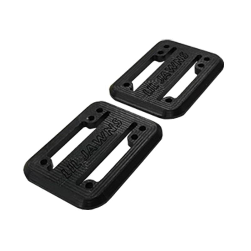 Lil Jawn Slop Jars Risers 0.25 Inch Black Skateboard Hardware