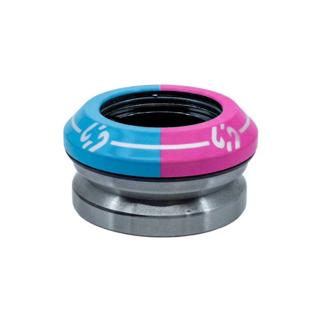 CORE Icon Integrated Headset - Pink / Blue Scooter Parts - Pink/Blue