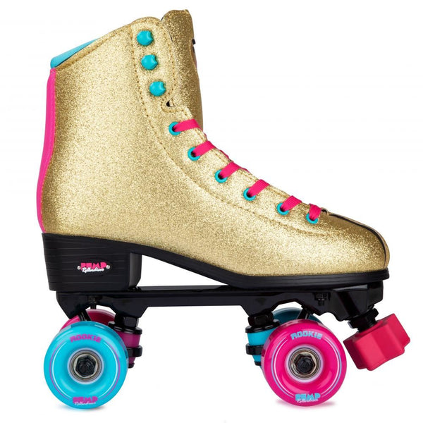 Rookie Quad Skate Rollerskates BUMP Rollerdisco V2 - Gold