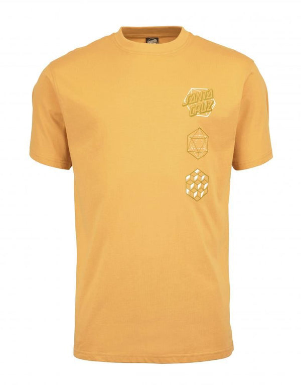 Santa Cruz T-Shirt Japanese Optical Dot T-Shirt - Sand - Skatewarehouse.co.uk