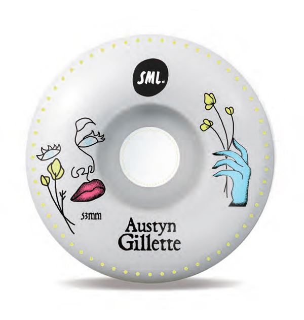 sml. Skateboard Wheels Lucidity Series Austyn Gillette OG V - Cut - Skatewarehouse.co.uk