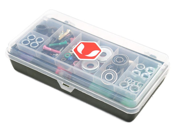 Venom Skateboards 50pc Premium XL Hardware Gift Pack inc Tool Box - Skatewarehouse.co.uk