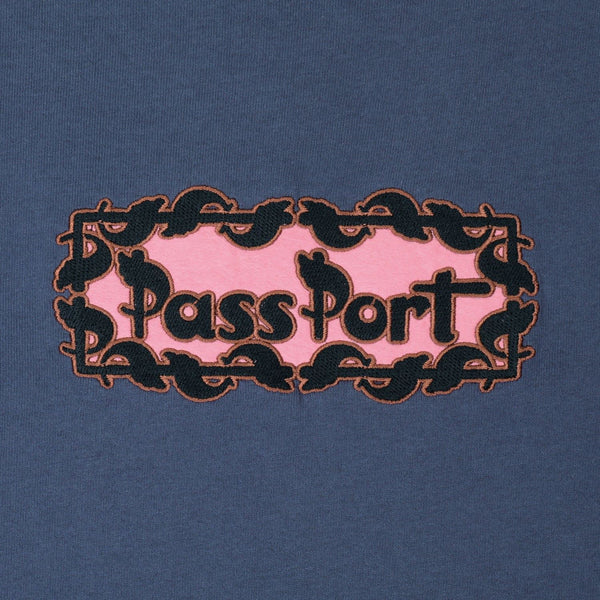 Pass~Port Pattoned Tee (Harbour Blue) - XL