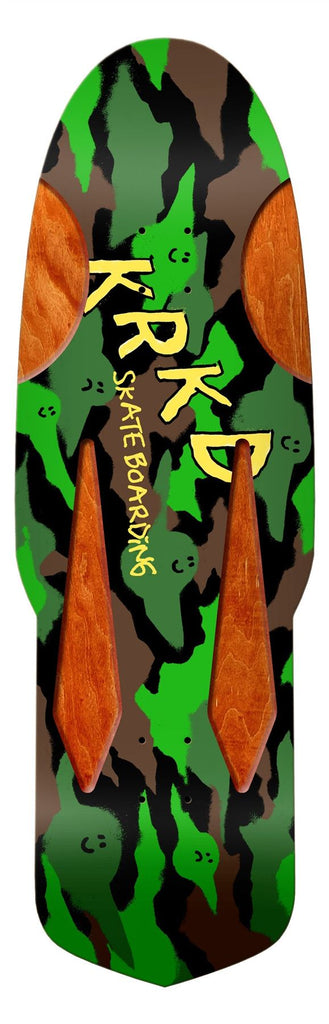 Krooked KR - Kamo - Diamond Quade (Multi) Skateboard Deck - 10.75"