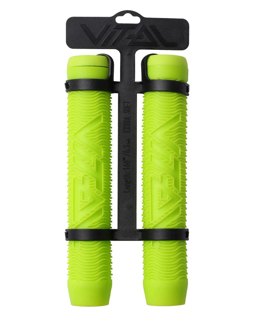 Vital Yellow Scooter Bar Grips