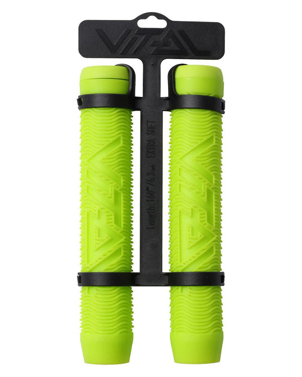 Vital Yellow Scooter Bar Grips
