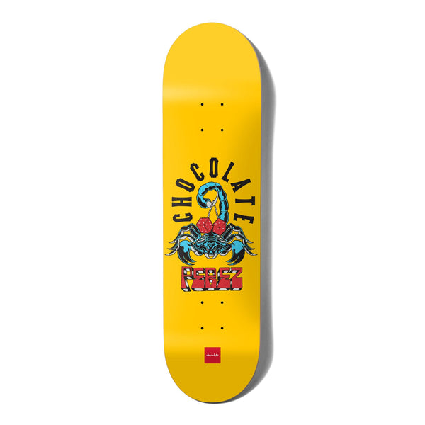 Chocolate Scorpion Dice Stevie Perez Skateboard Deck - 8.0