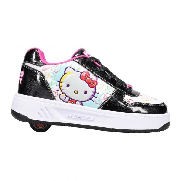 Heelys X Hello Kitty KAMA HKC - Black / White / Pink - Skatewarehouse.co.uk