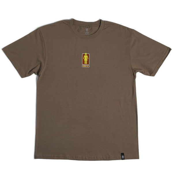 Girl 93 Til Lovers OG Standard Tee Saddle - Skatewarehouse.co.uk