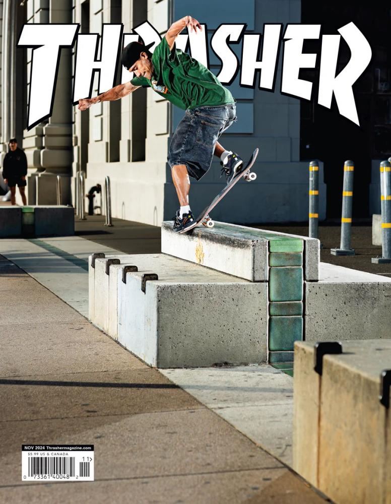 Thrasher Magazine November 2024 - Main Image