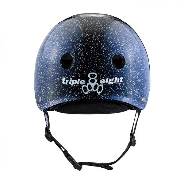 Triple Eight Helmet Deep Cover - Black Glitter