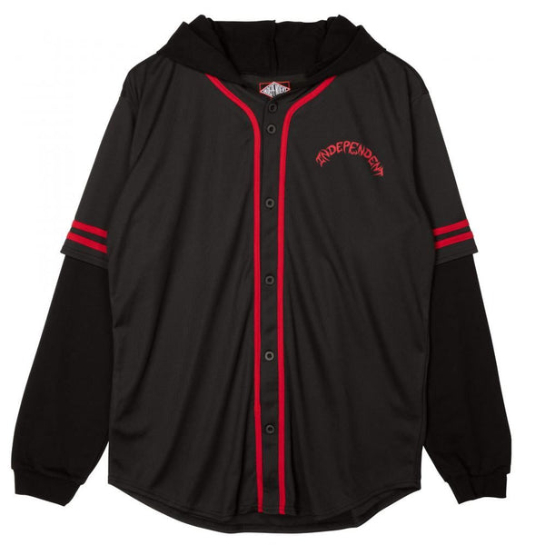 Independent Custom Top Night Prowlers Jersey - Black - Skatewarehouse.co.uk