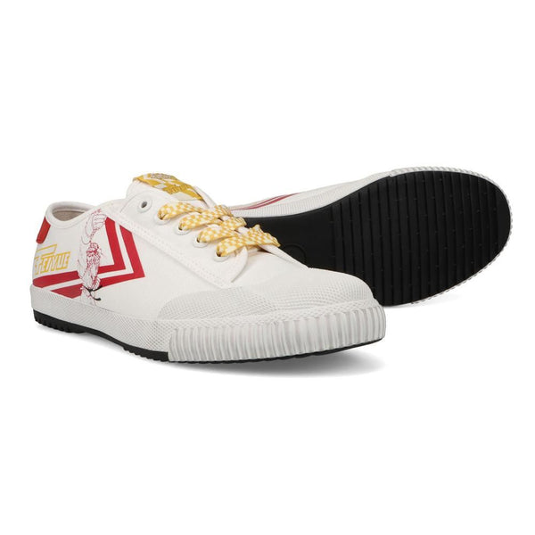 Feiyue x Street Fighter FE LO 1920 Ryu - White / Red / Multi - Skatewarehouse.co.uk