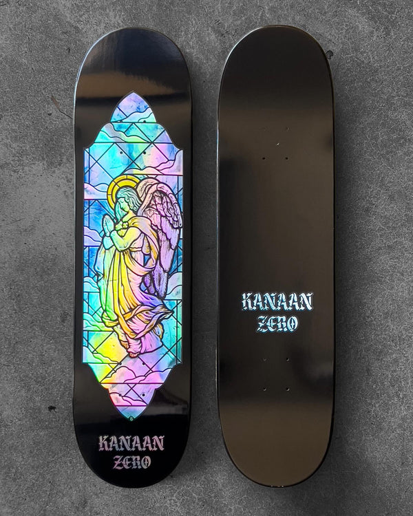 Zero Skateboard Stained Glass Kanaan Dern Skateboard Deck - 8.375