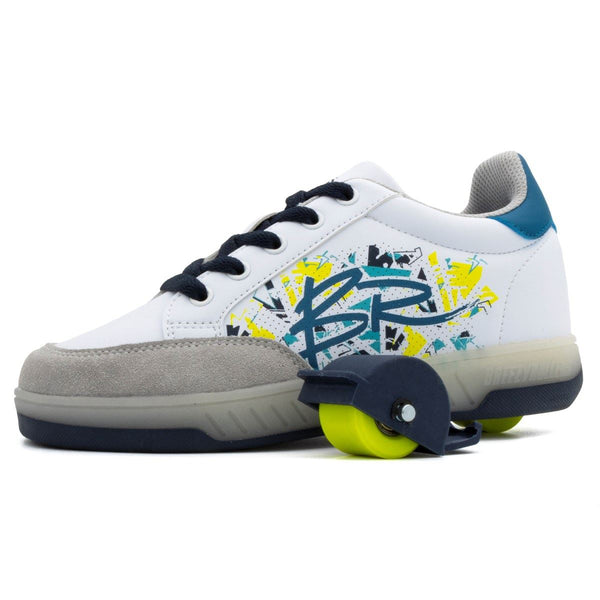 Breezy Rollers Blast - White / Multicoloured - Skatewarehouse.co.uk