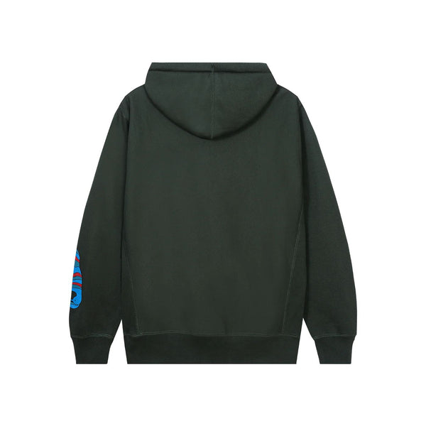Tired Crawl Pullover Hoodie Green